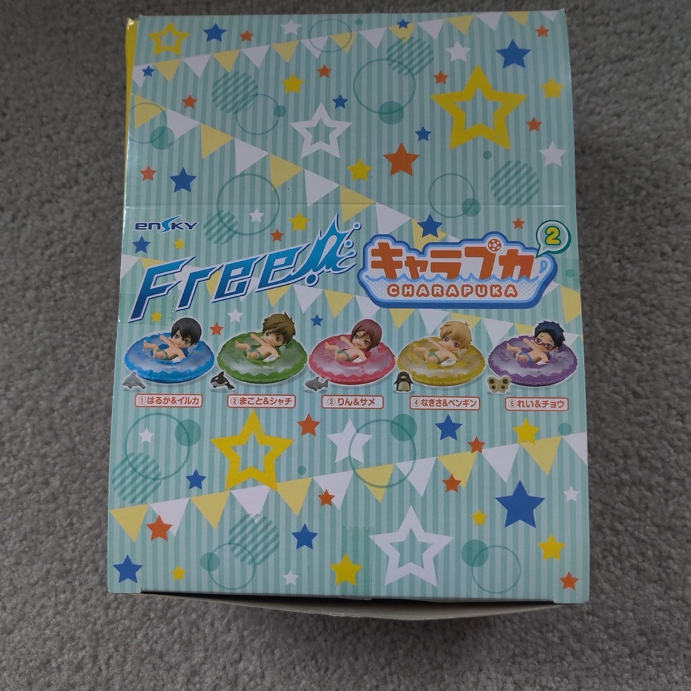 Free! Iwatobi Swim Club anime figure Charapuka 2 Collectible Box